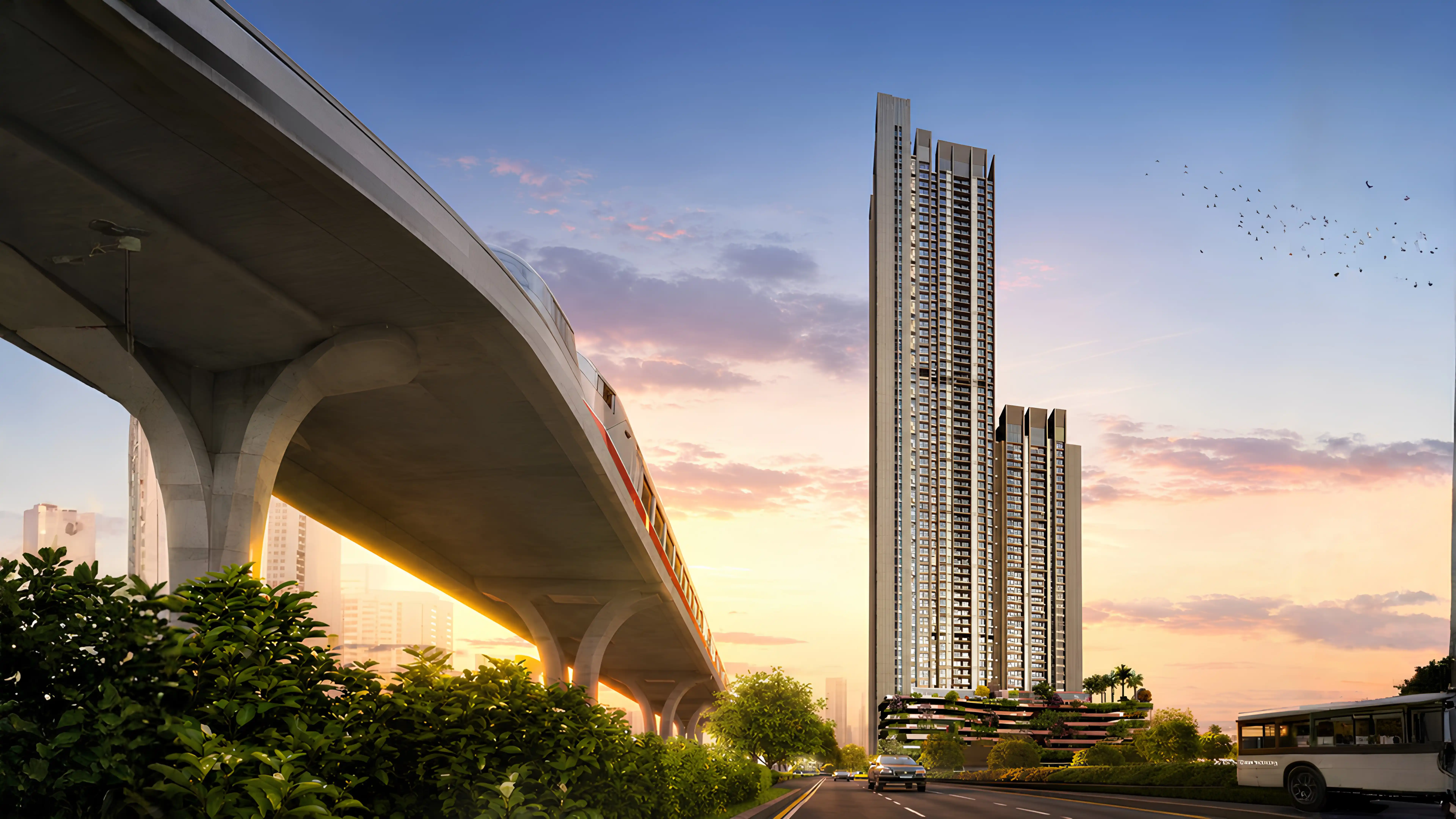 Luxury Apartment Building